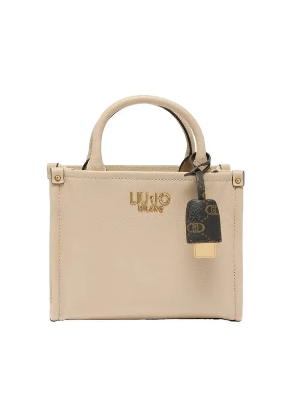 Soft Leather Mini Tote Bag Image
