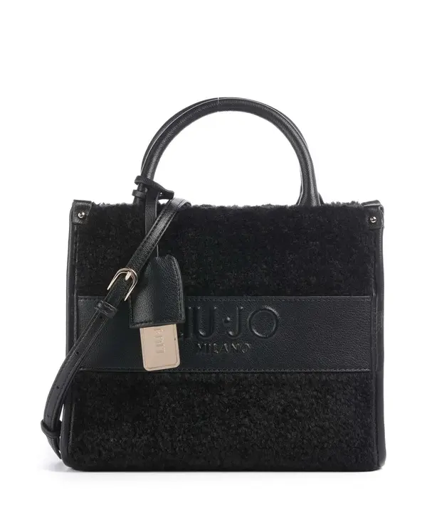 Small Tote bag with fur details Image