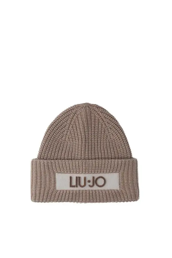 Beanie hat with logo Image