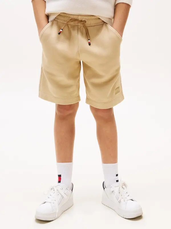 Embroidered Flag Sweatshorts