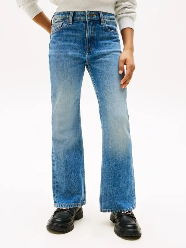 Mid Rise Bootcut Jeans