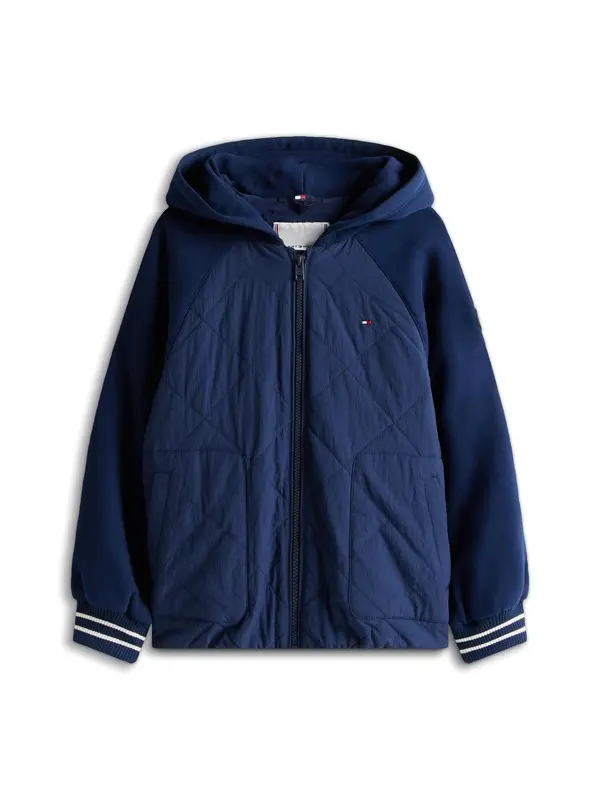 Quilted Hooded Jacket