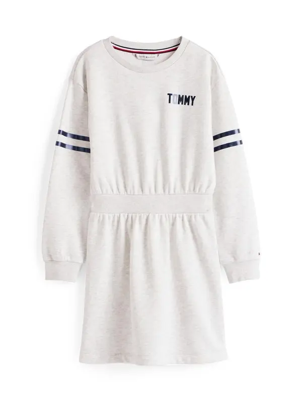 Satin Applique Dress