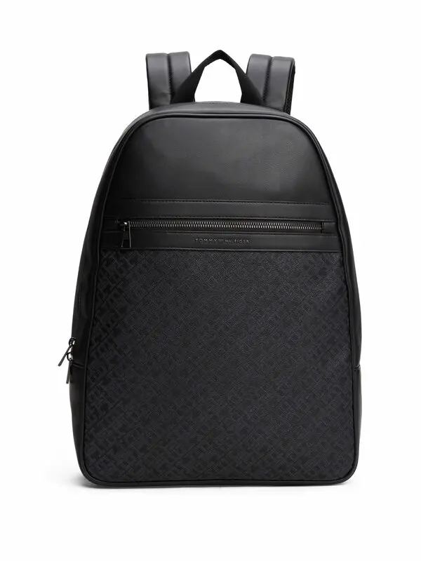 TH Monogram Textured Backpack Image