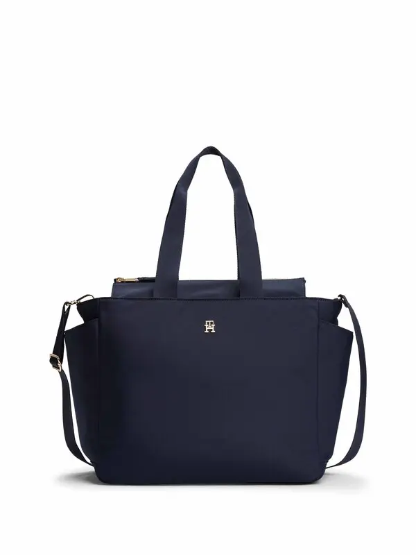 Casual TH Monogram Plaque Changing Bag Image
