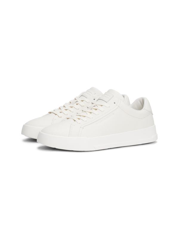 Leather Court Trainers
