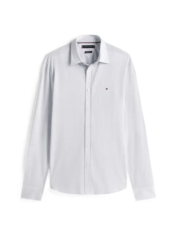 Regular Fit Herringbone Shirt