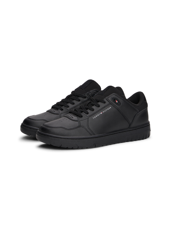 Leather Basket Trainers Image