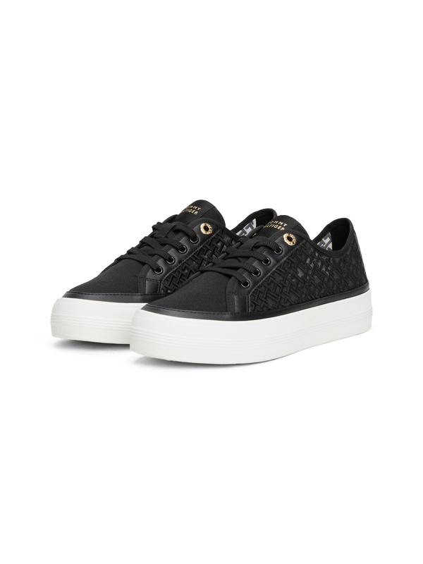 TH Monogram Embroidery Mesh Trainers Image