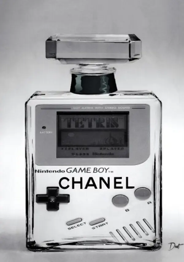 Game Boy 30x30cm - Franck Doat