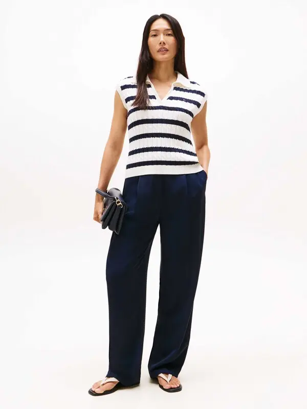 Relaxed Straight Trousers