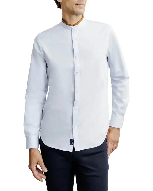 Printed Log Sleeves Shirt