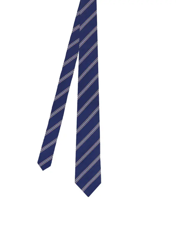 Striped fabric Fancy Tie