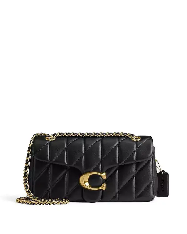 Tabby shoulder bag 26 with pillow quilting