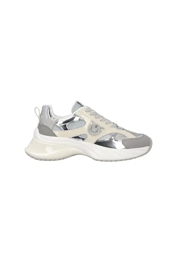 Ariel mirror-finish sneakers