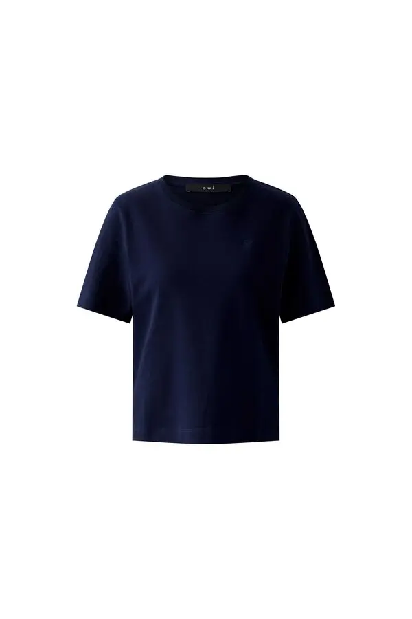 Straight Cut Short Sleeves T-shirt