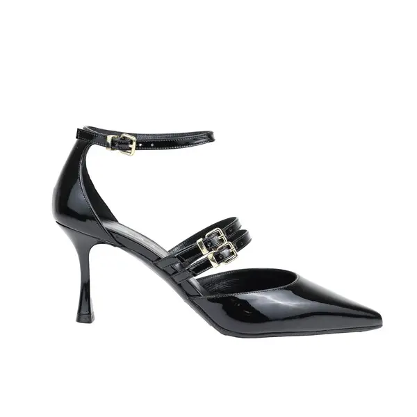 Multi-Strap Pumps With Ankle Strap