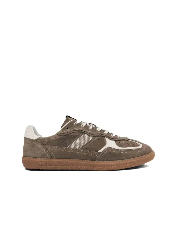 Suede Retro-Style Sneakers