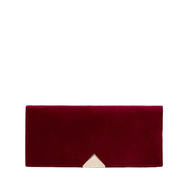 Rectangle Velvet Clutch Bag