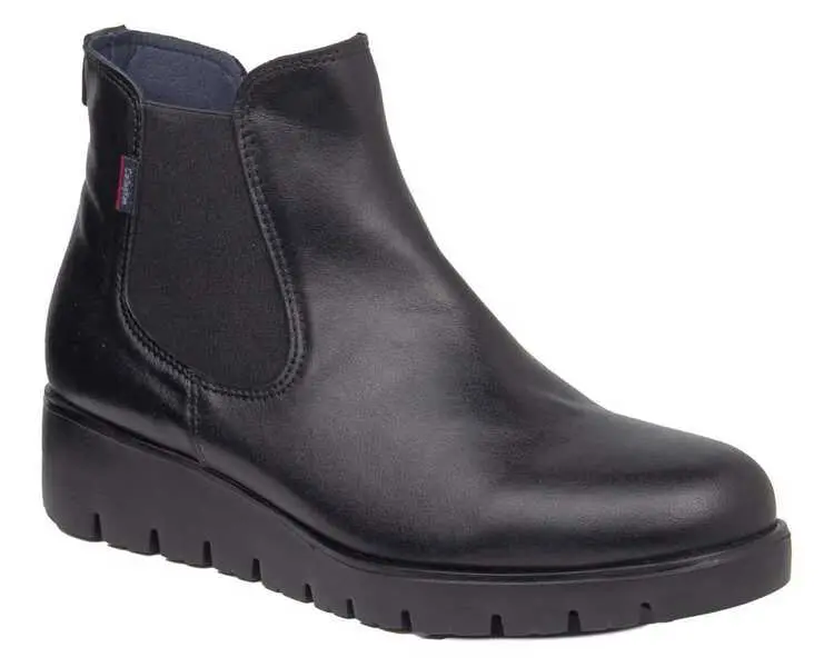 Leather Platform Chelsea Boot