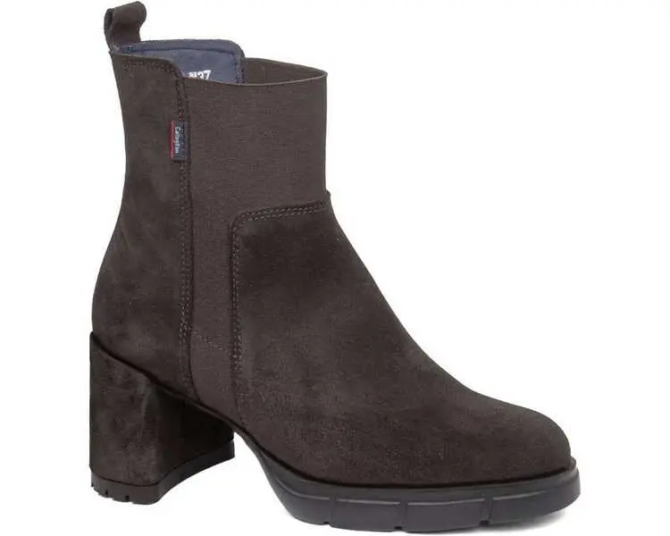Suede Heeled Chelsea Boot