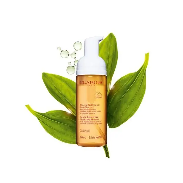 Gentle Renewing Cleansing Mousse - Lightweight Facial Mousse Cleanser