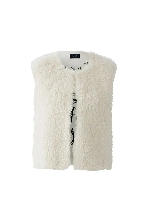Faux Fur Waistcoat