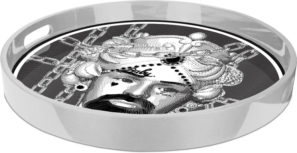 ROUND TRAY IL TRASGRESSIVO - DIAM. 50 H.6