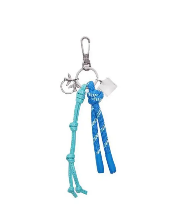 Key Ring with Love Birds logo and cords