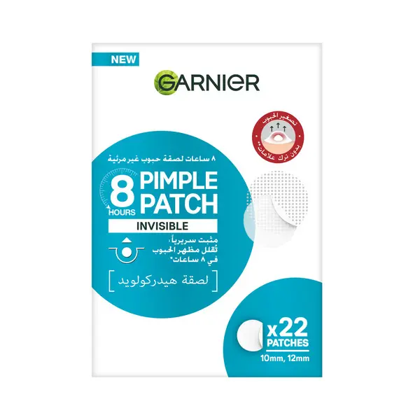 Skin Active Fast Clear Invisible Pimple Patch 8 Hours Hydrocolloid 