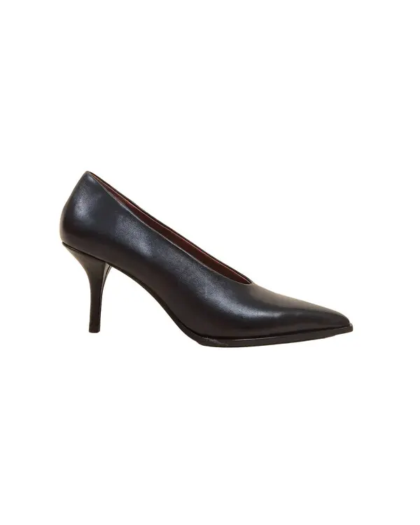 Leather Pointed Pump