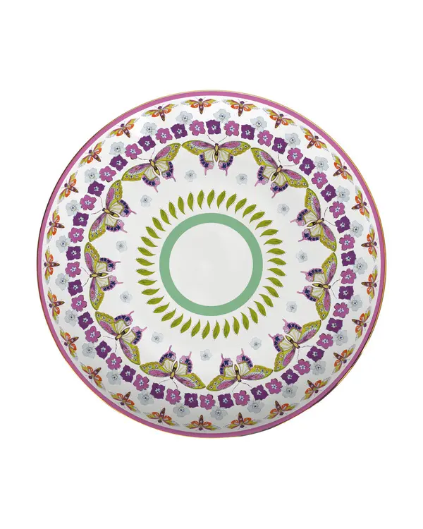 Bread Plate - Butterfly Image