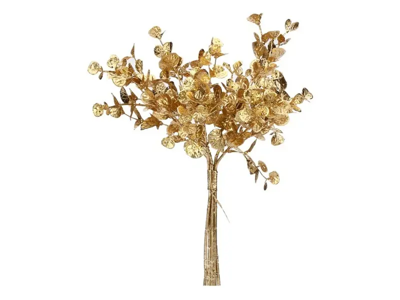 Luxury Artificial Gold Eucalyptus 30H CM