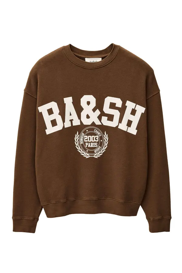 Wide Fit Two-tone Sweatershirt