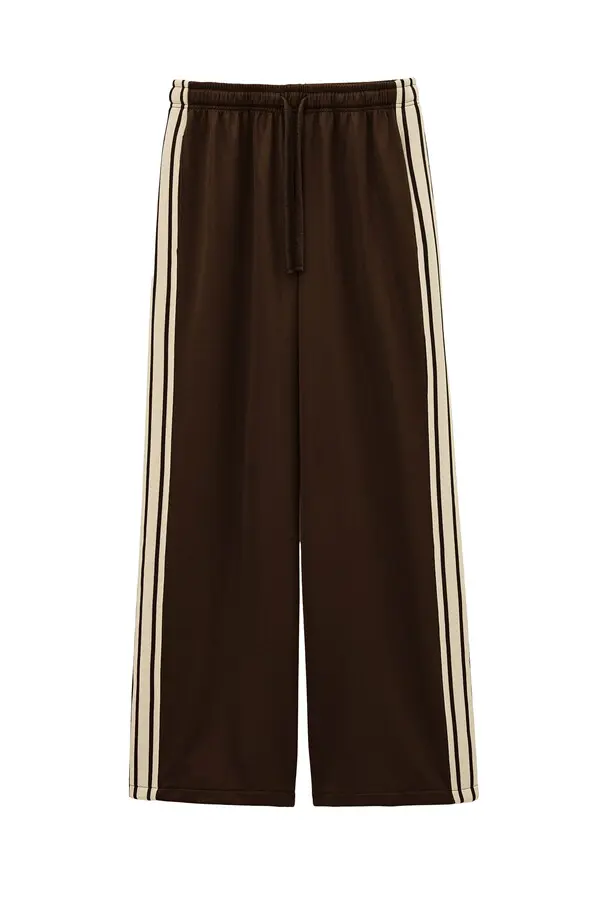 Wide Straight Leg Soft Trousers