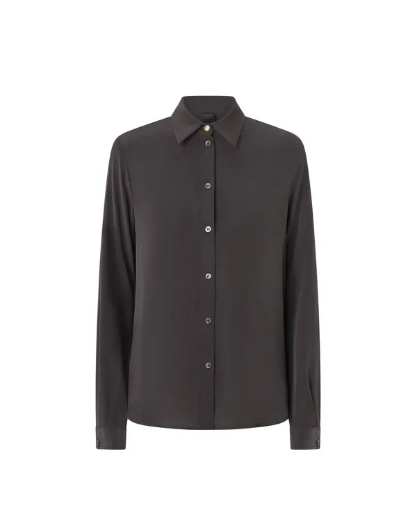 Sand-wash Silk Long Sleeves Shirt