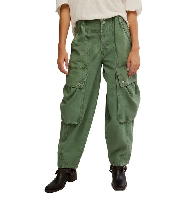Brentwood Slouch Relaxed Fit Pants with Front Pockets