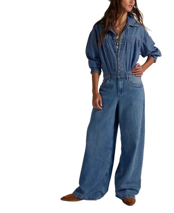 Carpe Denim Long Sleeves Overall