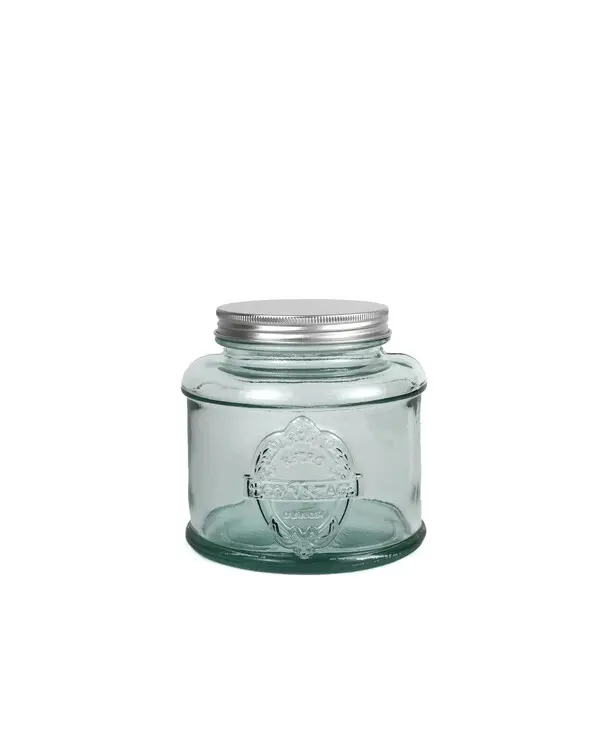 JAR VINTAGE 800 CC. W/METAL COVER