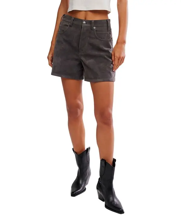 Tippi Vegan Suede Corduroy Shorts