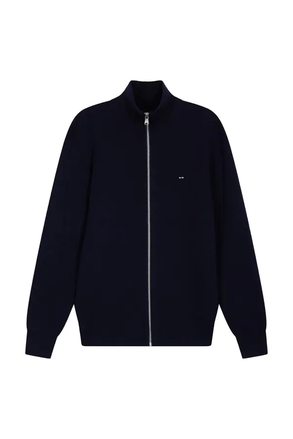 Straight cut  Merino Wool Cardigan