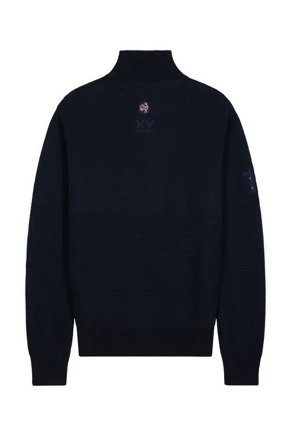 Cotton Zipped Cardigan