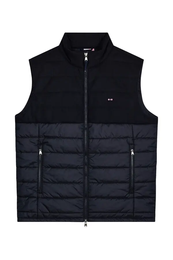 Sleeveless Double-material Down Jacket