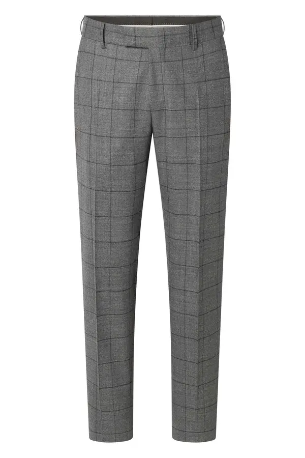 Check Suit Trousers