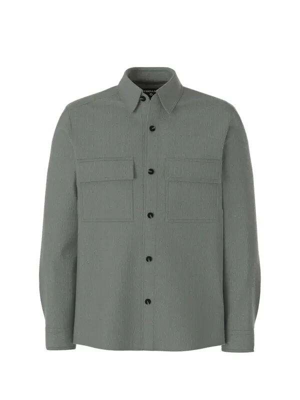 Wide-Wale Corduroy Shirt