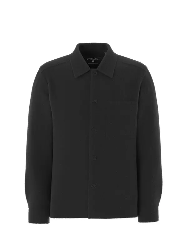 Noel Regular Fit Overshirt with Kent Collar