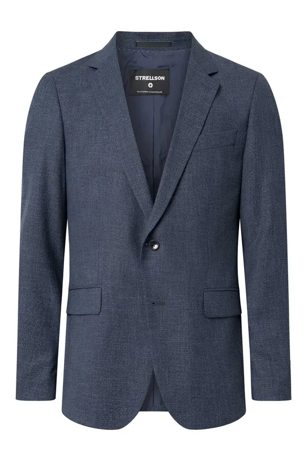 Smart-Casual Basketweave Blazer