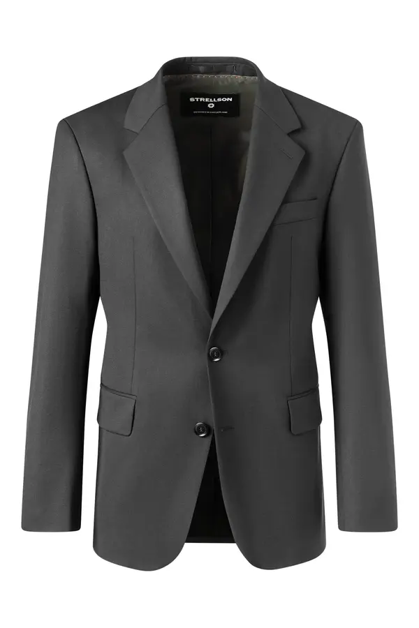 Single-Breasted Notch Lapel Jacket
