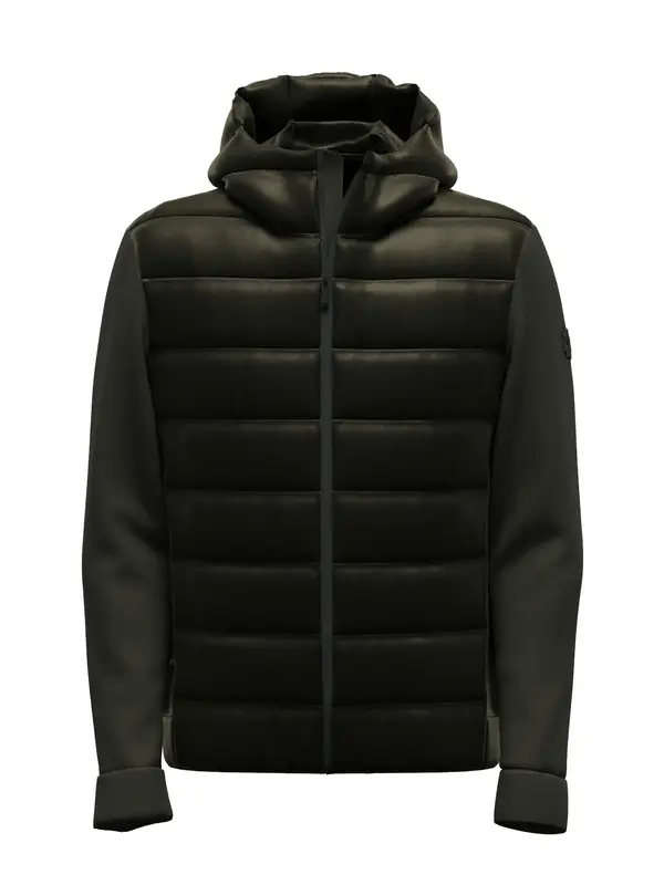 Knit Sleeve Hybrid Jacket