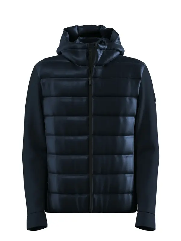 Knit Sleeve Hybrid Jacket